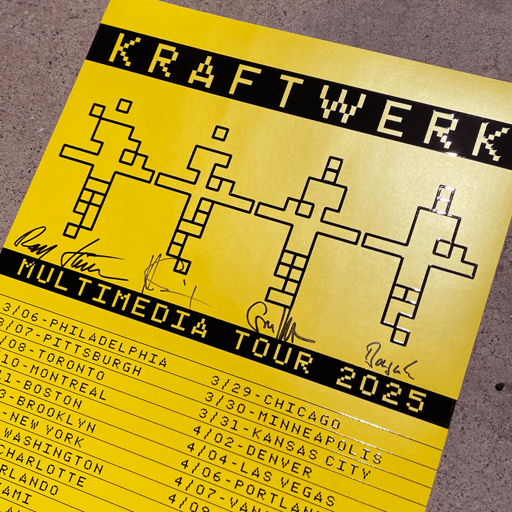 Multimedia Tour 2025 - Autographed Poster