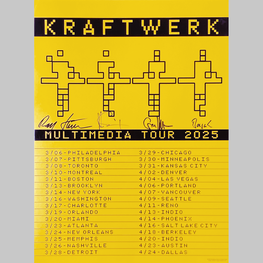 Multimedia Tour 2025 - Autographed Poster